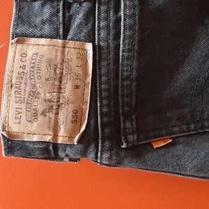 Mens Vintage 550 Levi's 90’s orange tab Jeans
